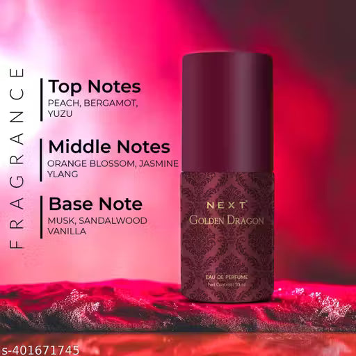 Next Care Golden Dragon EDP Long Lasting Perfume (10ml)